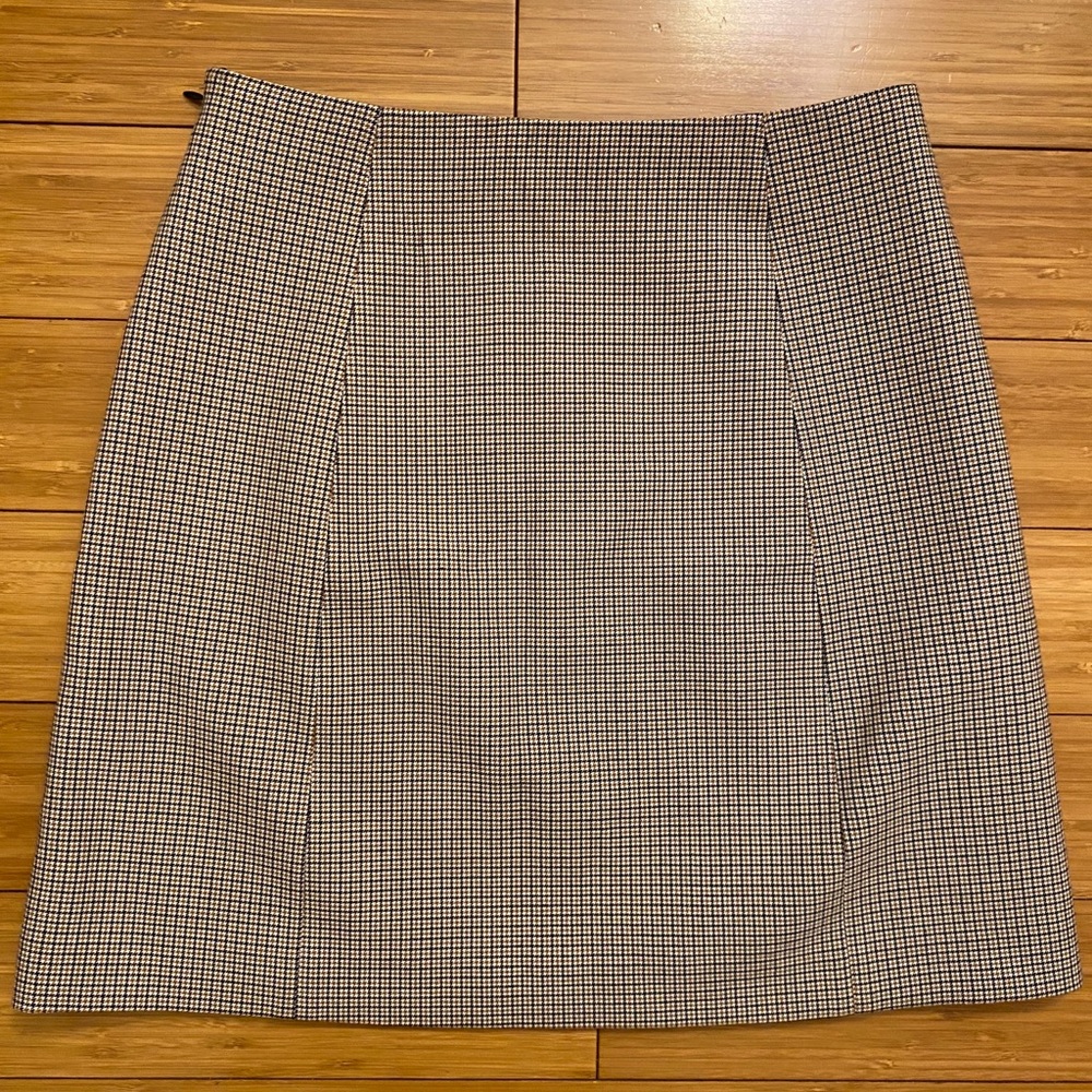 Aritzia plaid mini skirt